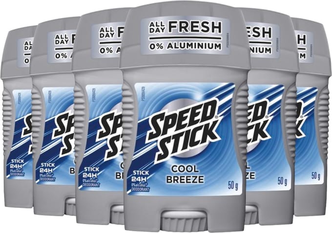 Mennen Speed Stick Cool Breeze Deodorant Man - 24H Bescherming - Fris - 6 x 60g