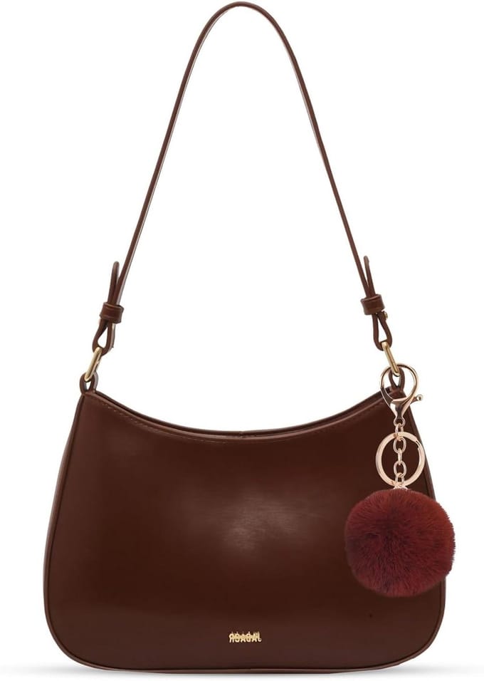 Schoudertas Dames - Handtas - Dagelijks Gebruik - Verstelbare Band - 25 cm - Zwart