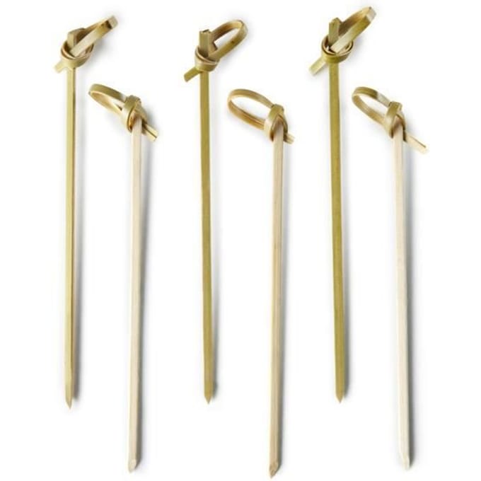 PIQUES EN BAMBOU 9 CM - PAQUET DE 50 UNITES