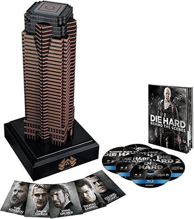 Die Hard Nakatomi Plaza Tower met Bluray Collection
