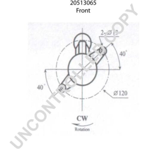 Starter PRESTOLITE ELECTRIC PE 20513065