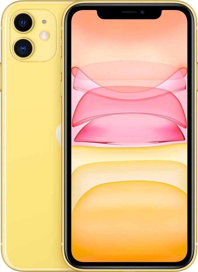 Apple iPhone 11 - 64GB - Geel