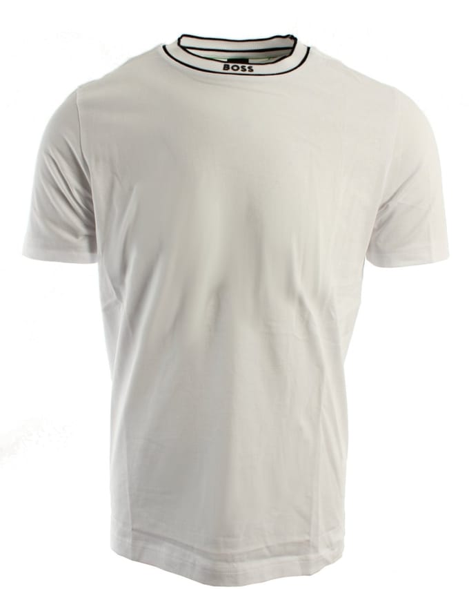 Boss T-shirt en Polo Bianco