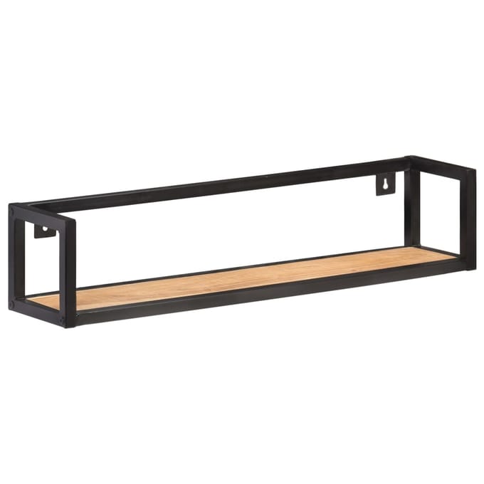 vidaXL - Wandschappen - 2 - st - 80 - cm - massief - acaciahout