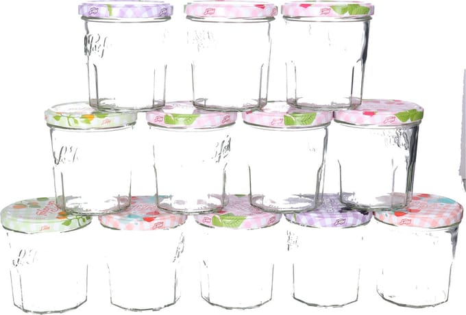 Le Parfait Confituurpot - 324 ml - Set-12