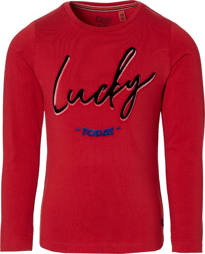 Quapi longsleeve Debbie donker rood voor meisjes