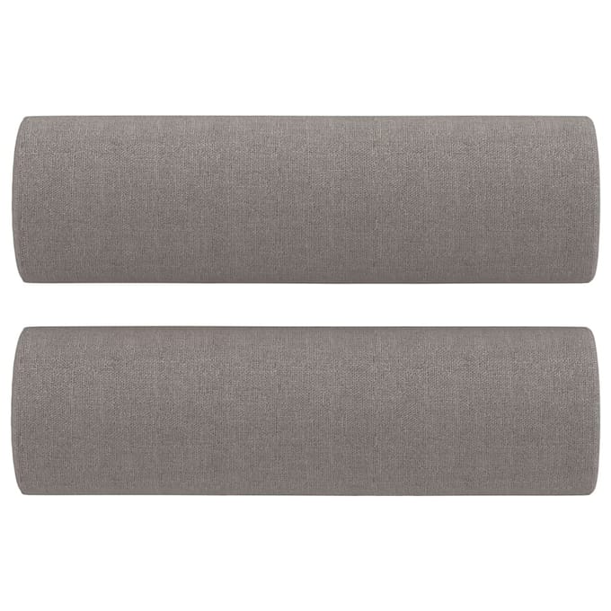 vidaXL - Sierkussens - 2 - st - 15x50 - cm - stof - taupe