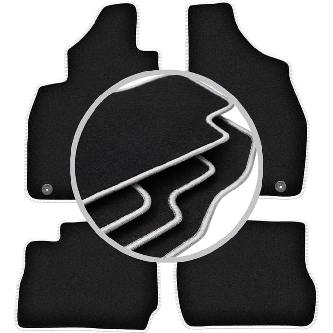 CARLUX-SILVER automatten voor: Mitsubishi Pajero Pinin SUV (1999-2006)