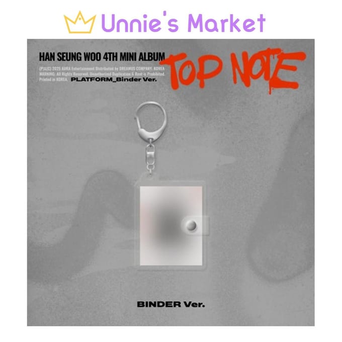 HAN SEUNG WOO - TOP NOTE PLATFORM_Version Classeur 1EA gray