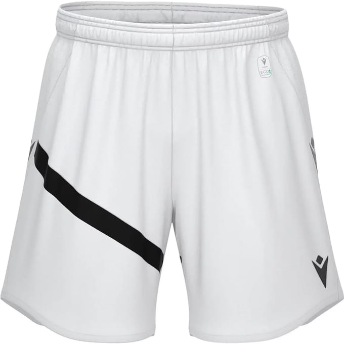 Macron Shen Eco Short Heren - Wit / Zwart | Maat: L