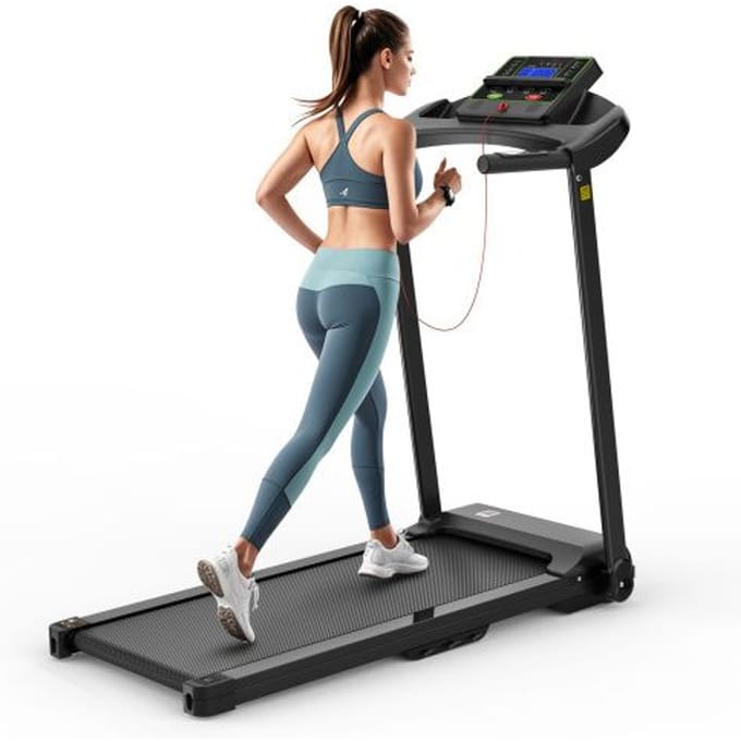 Elektrische loopband - NEWTRAL - Opvouwbaar model - Max. snelheid 12 km/u - 12 voorgeprogrammeerde modi - Connected