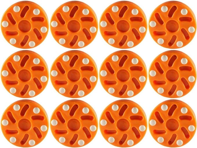 TronX Roller Hockey Puck (12-Pack) (Oranje)