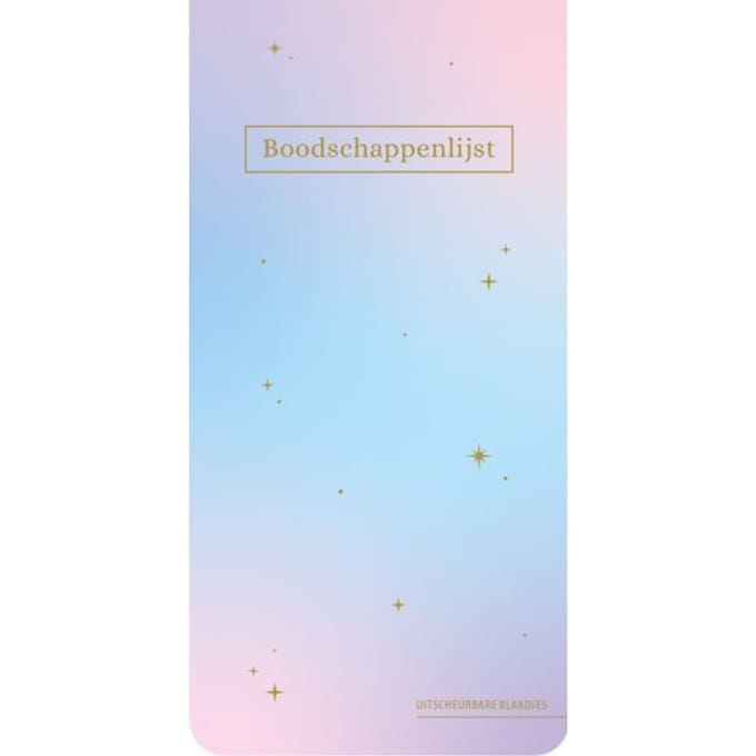 Boodschappenlijst