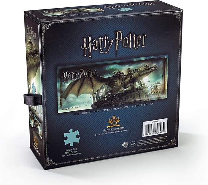 Harry Potter Puzzel - Legpuzzel -  Gringotts Bank Escape - 1.000 stukjes