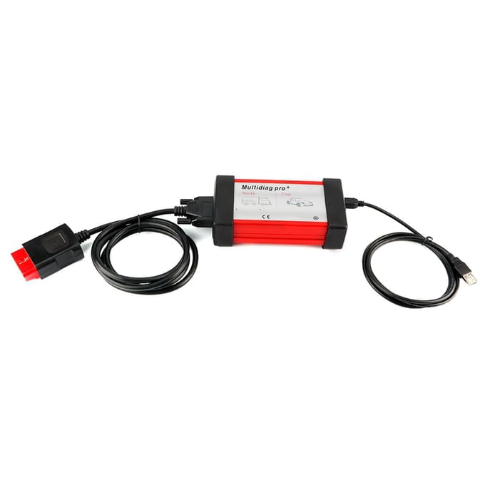 Multidiag Pro+ 2015R3 2016.00 TCS CDP Autocom Bluetooth Diagnostisch Hulpmiddel voor Auto's Vrachtwagens white