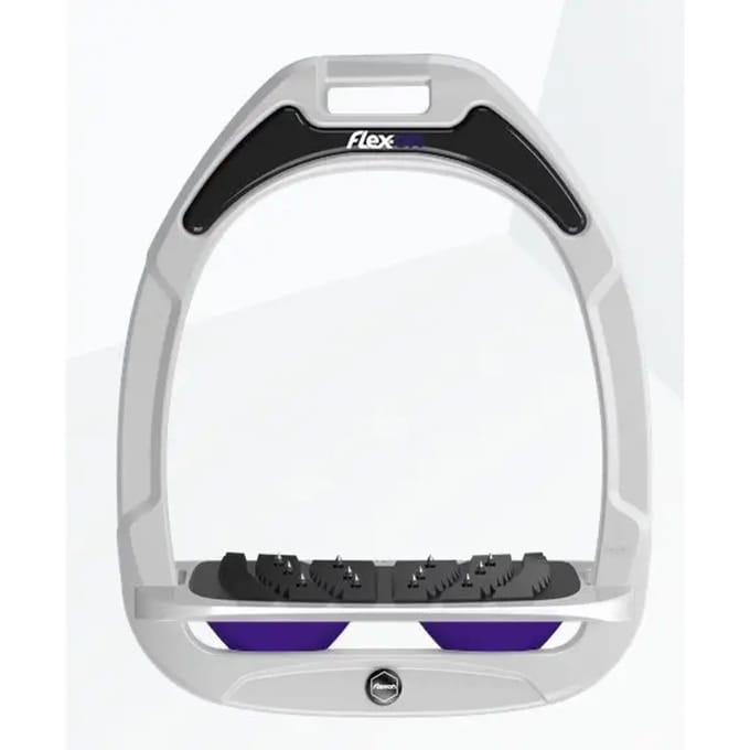 Ultra Grip Touwen met een helling Wit/Grijs/Paarse Flex-On Green Composite