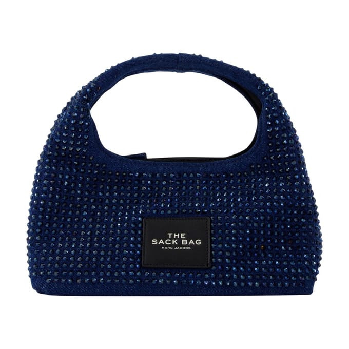 De Mini Sack Handtas - Marc Jacobs - Katoen - Blauw