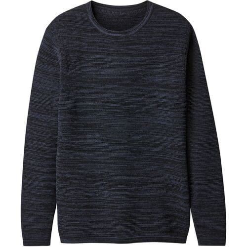 ESMARA MEN Gebreide heren trui (Blauw, M)