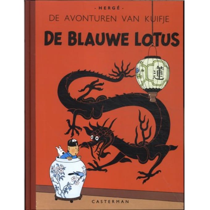 De Blauwe Lotus - De Avonturen Van Kuifje - Hergé