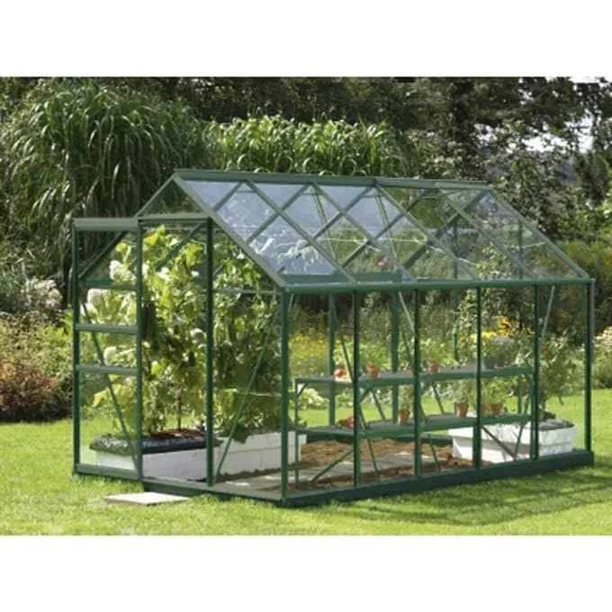 Vitavia Kweekkas Venus 6200 - Veiligheidsglas 3mm - Smaragd - 195x321x197cm