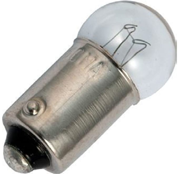 Signaallamp BA9S 6V 0.6W - 100 mAh - Per stuk - G11 Gloeilamp Ø11mm - 24mm - 2500K - Dimbaar