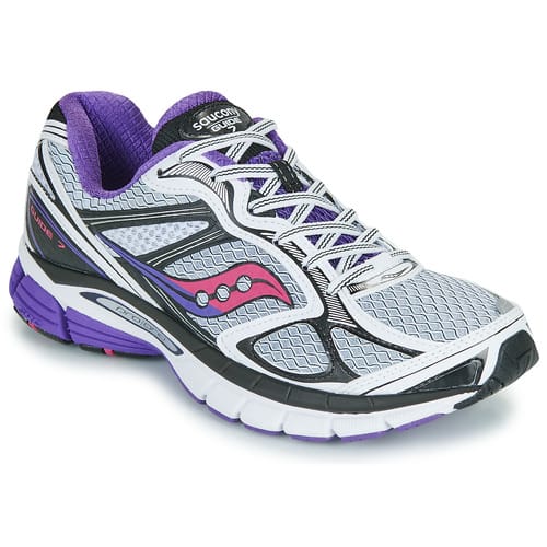 Saucony Guide 7 Sneakers Dames - Wit - Maat 36 - Mesh/Synthetisch