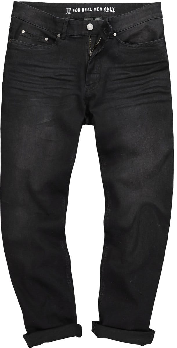JP 1880 - Heren - Jeans FLEXNAMIC® denim 5-pocket Regular-Fit - Zwart - Maat 68