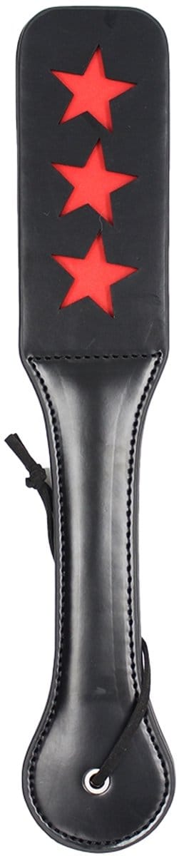 Smart Moves - STAR Dubbellaagse Paddle - 32 cm - Zwart/Rood