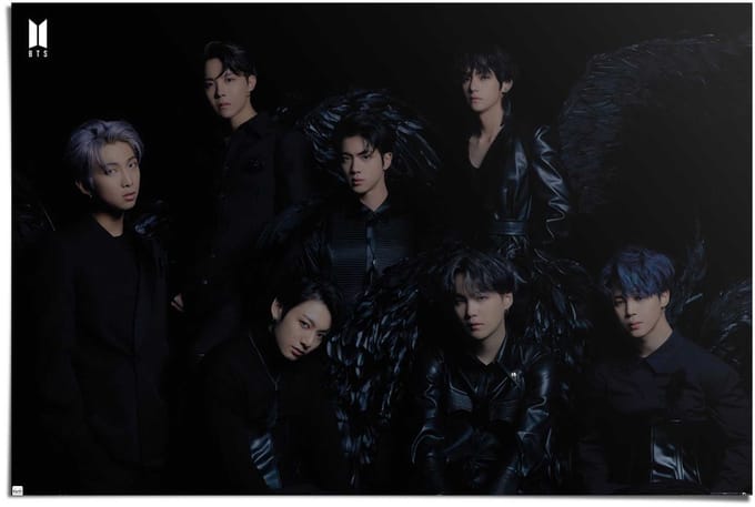 Poster Bangtan Boys - 61 x 91,5 - Papier - REINDERS