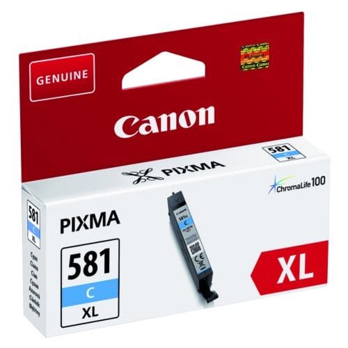 Canon CLI-581C XL - Inktcartridge - Origineel - Hoge capaciteit - Cyaan