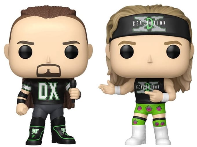 Funko Pop! WWE - New Age Outlaws: 'Road Dogg' Jesse James & Billy Gunn 2 Pack