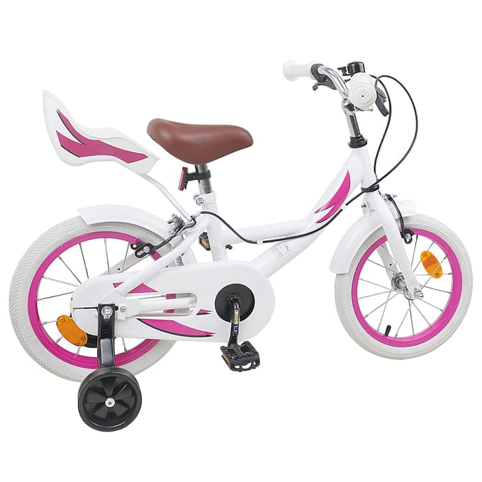 vidaXL - Kinderfiets - 16 - Inch - voor - 4-6 - jaar - oud - Wit