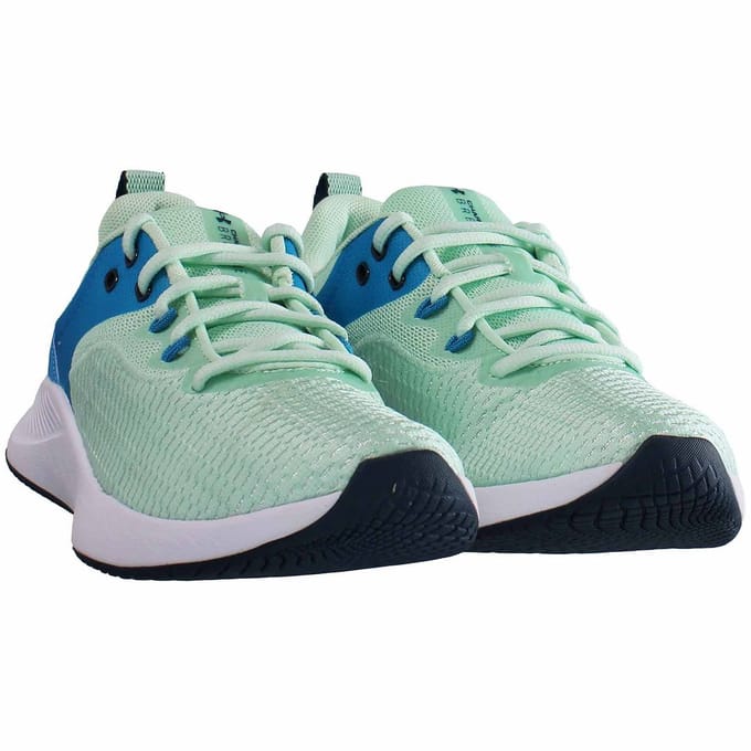 Under Armour UA Charged Breathe 3 sneakers voor dames, groen