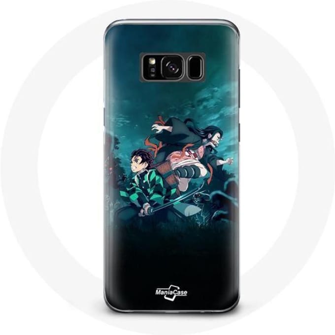 Coque pour Samsung Galaxy S8 Demon Slayer Manga Tanjiro et Nezuko
