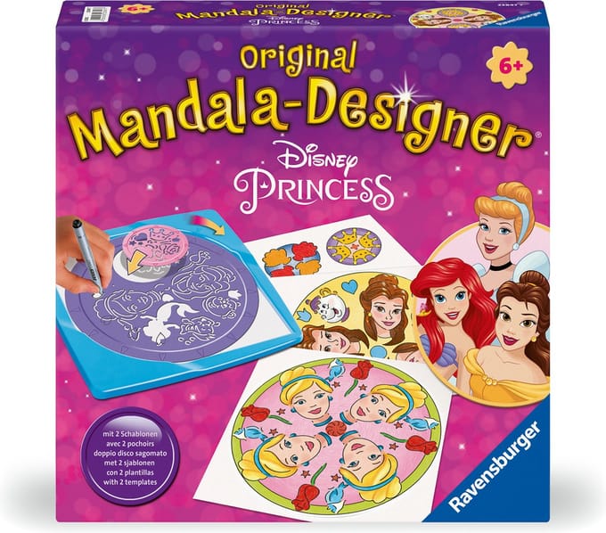 Schilderij - mandala designer® disney prinsessen mandala-designer® schilderij Ravensburger
