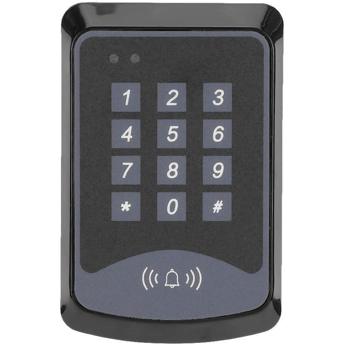 Wachtwoord Toegangscontroller Systeem Deur ID Kaartlezer Beveiligings Toetsenbord Machine gray