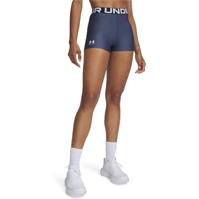 Under Armour Dames/Dames HeatGear Compressieshort (Vorstgrijs)