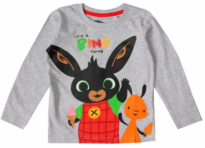 Bing Thing kinder-t-shirt met lange mouwen 6 jaar