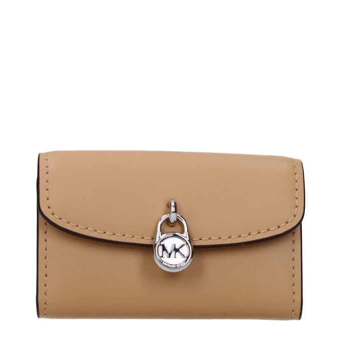 Michael Kors Bruine Leren Portemonnee