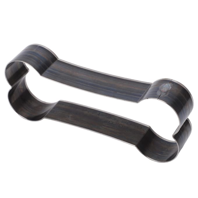 Lederen Stansgereedschap Botvorm Legeringstaal DIY Ponsen Stansvorm met Opbergdoos gray