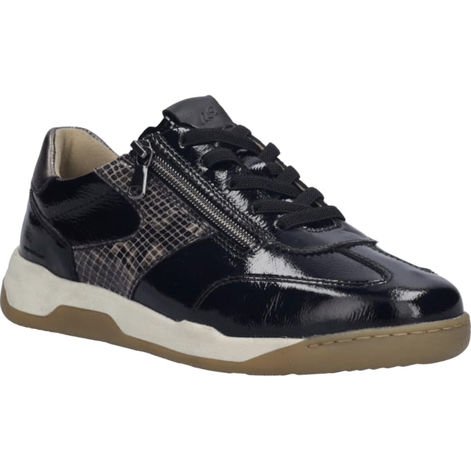 JOSEF SEIBEL Dames Sneaker Arleen 04 in zwart