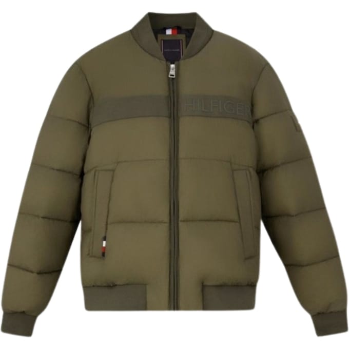 Tommy Hilfiger Groen High Loft Bomberjack