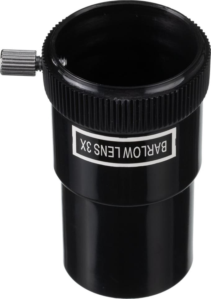 Bresser Barlowlens - 3 x 1,25" - Voor Telescopen - 3x Vergroting