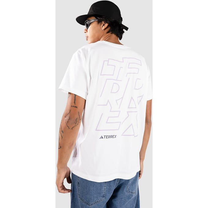 adidas Terrex Aop T-Shirt wit