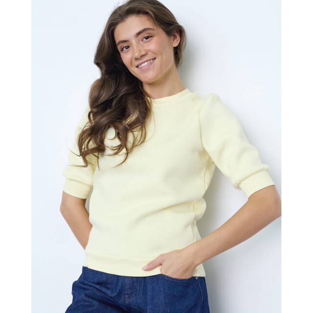 SisterS point sweater Peva Puff ss 18781 Butter Maat - XS