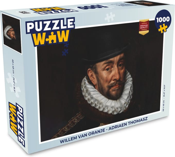 Puzzel Willem van Oranje - Adriaen Thomasz - Legpuzzel - Puzzel 1000 stukjes volwassenen