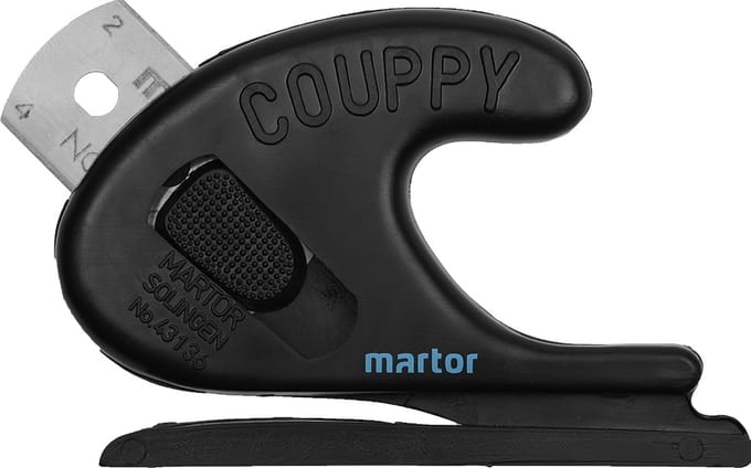 Martor - Sellco - Couppy - Veiligheidsmes - papier - karton - folie