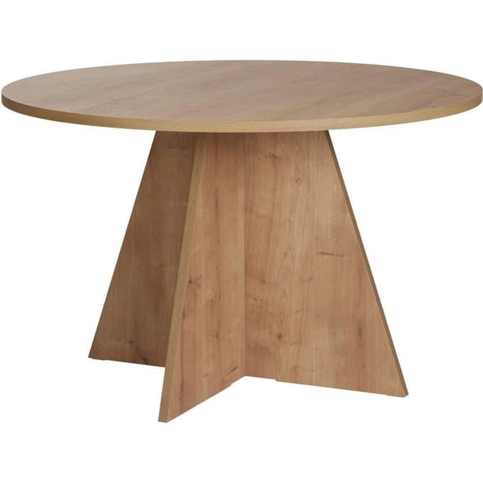 Asir - Eettafel - Saffier Eiken - 120 x 120 x 75 cm