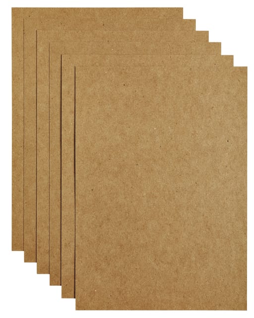 Papicolor - Kopieerpapier A4 220gr 6vel kraft bruin