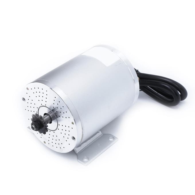 Kit moteur électrique sans balais 48 V 2 000 W, haute vitesse, contrôleur, poignée d'accélérateur, pour bricolage white